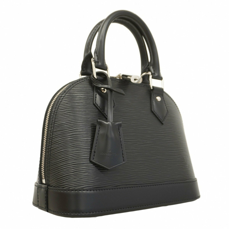 Louis Vuitton Epi Alma BB 手提包 M24645 黑色 女士兩用包 P1447735-1
