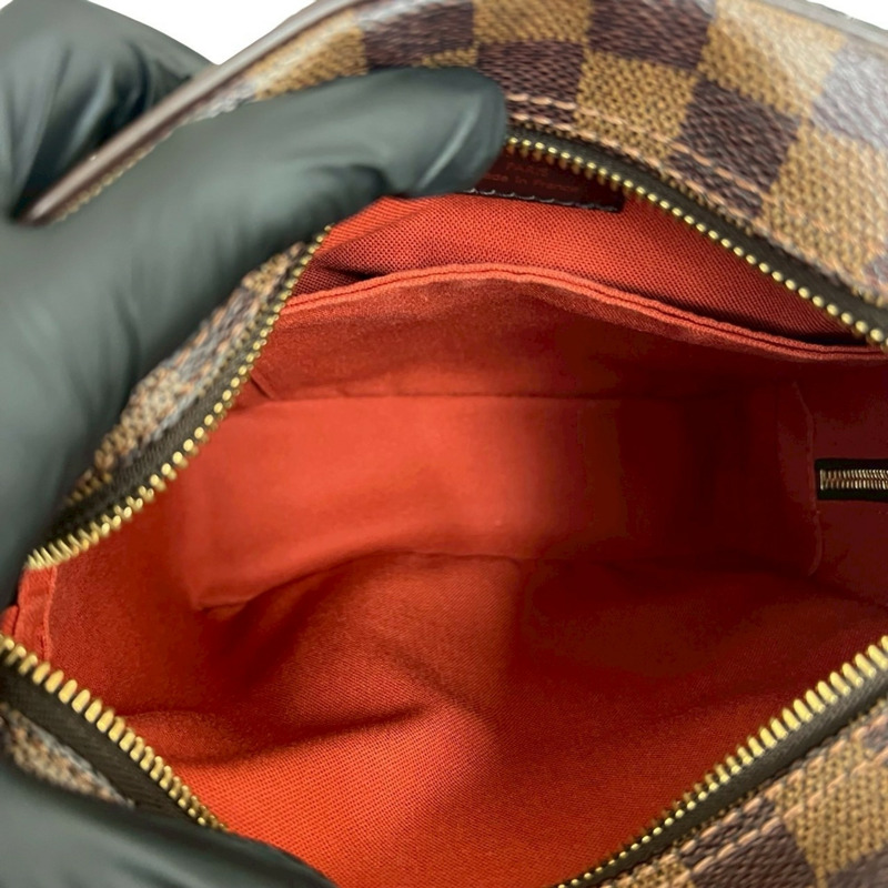 未使用,已存放 Louis Vuitton Olaf PM Damier 皮革單肩包/Pochette/Sacoche 棕色 25329-8