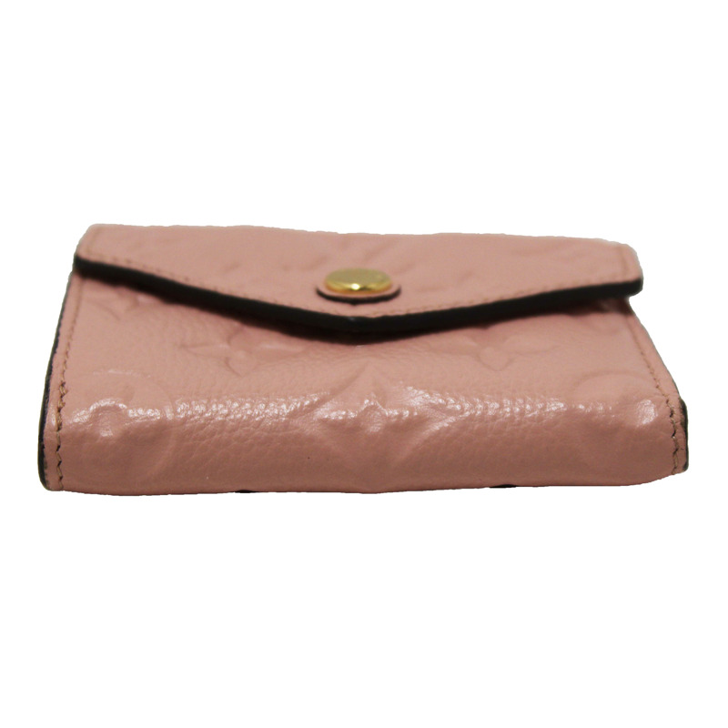Louis Vuitton Pink Monogram Empreinte Leather Zoe Wallet-11
