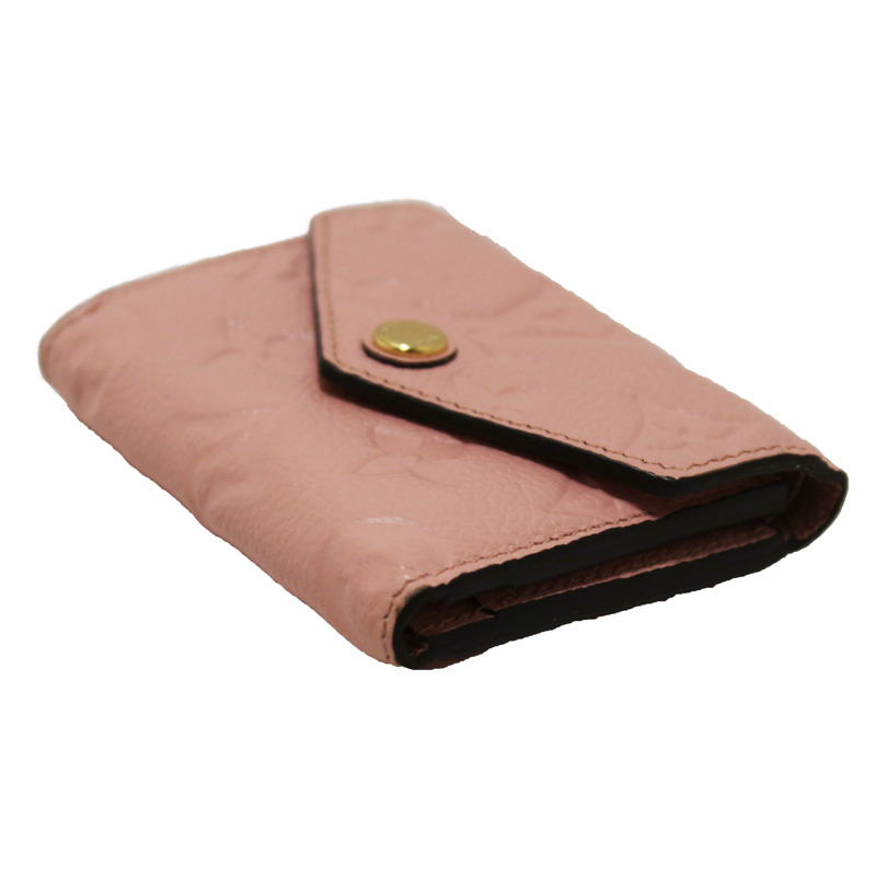 Louis Vuitton Pink Monogram Empreinte Leather Zoe Wallet-12