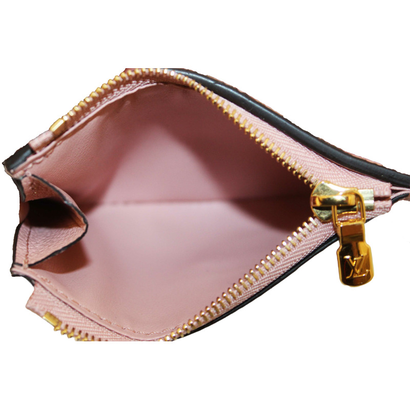 Louis Vuitton Pink Monogram Empreinte Leather Zoe Wallet-19