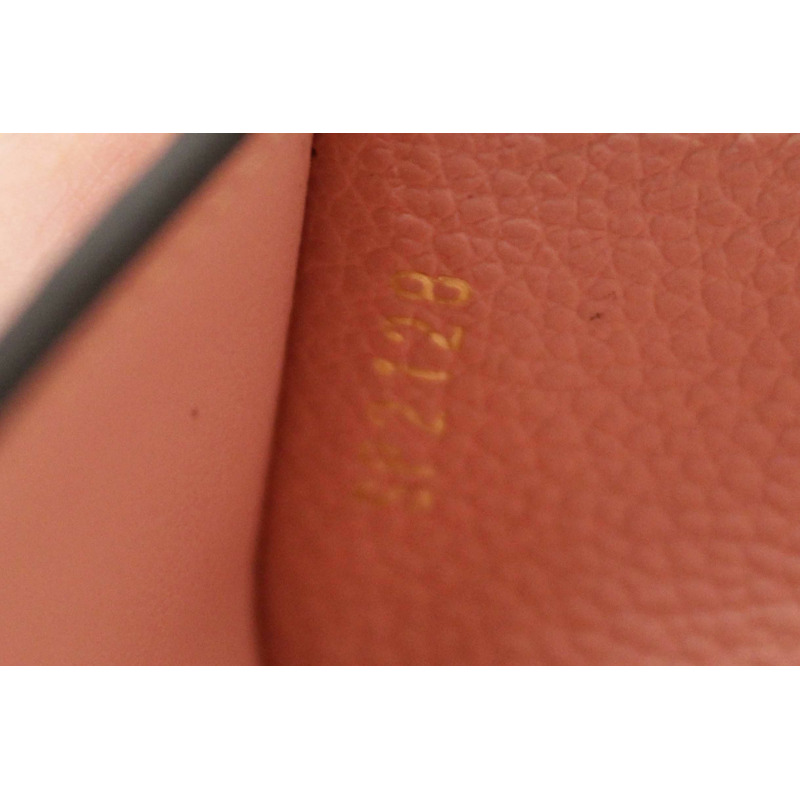 Louis Vuitton Pink Monogram Empreinte Leather Zoe Wallet-22