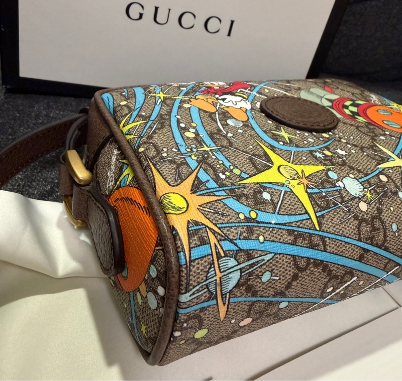 GUCCI 正品 648124 唐老鴨 相機包 小方包 斜背包 迪士尼-11