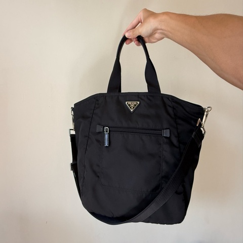 PRADA BR5137 中性 托特包 側背包 媽媽包
