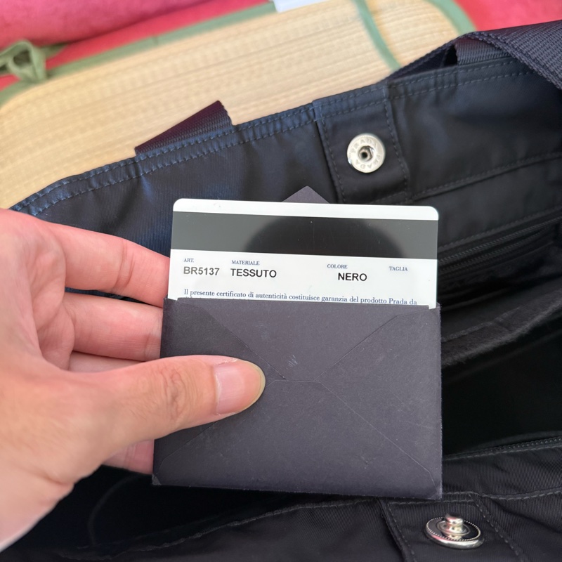 PRADA BR5137 中性 托特包 側背包 媽媽包-2