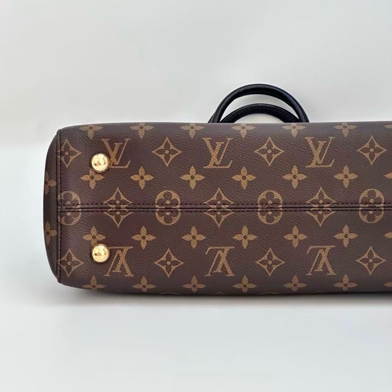 LV 老花拼色Venus手提斜背包34*22*12 98新配件塵袋購證鎖鑰匙-14