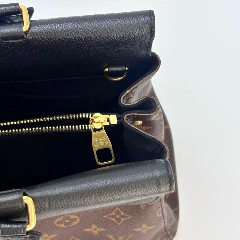 LV 老花拼色Venus手提斜背包34*22*12 98新配件塵袋購證鎖鑰匙-17