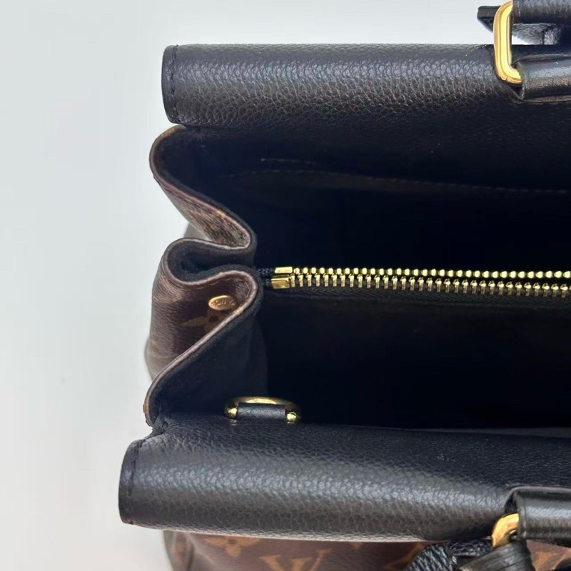 LV 老花拼色Venus手提斜背包34*22*12 98新配件塵袋購證鎖鑰匙-18