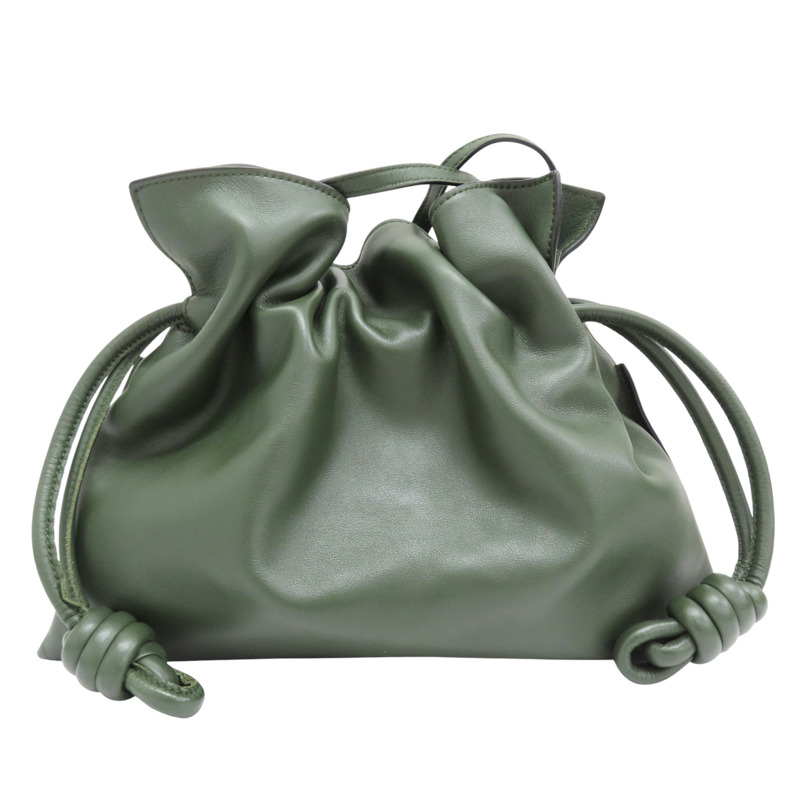 綠色 小牛皮 肩背包【LOEWE 羅威】-1
