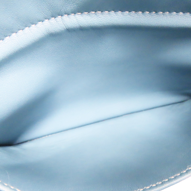 牛仔藍 Togo牛皮 Blue Bolide31 两用包 T刻【HERMES 愛馬仕】 Bleu Jean-5