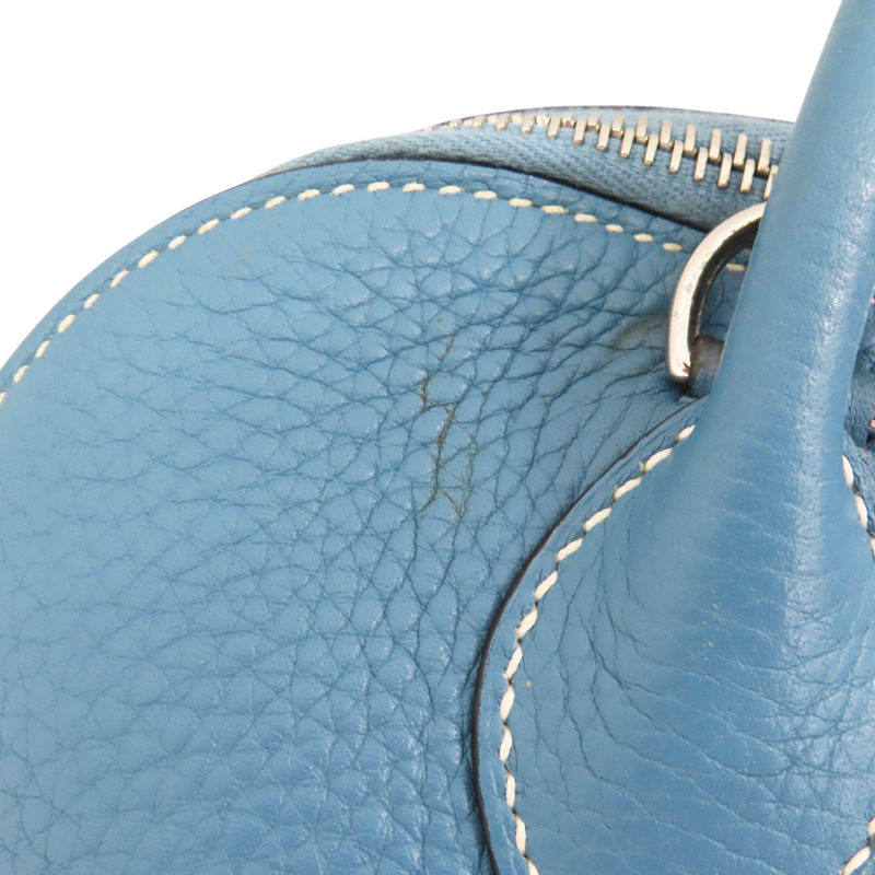 牛仔藍 Togo牛皮 Blue Bolide31 两用包 T刻【HERMES 愛馬仕】 Bleu Jean-14