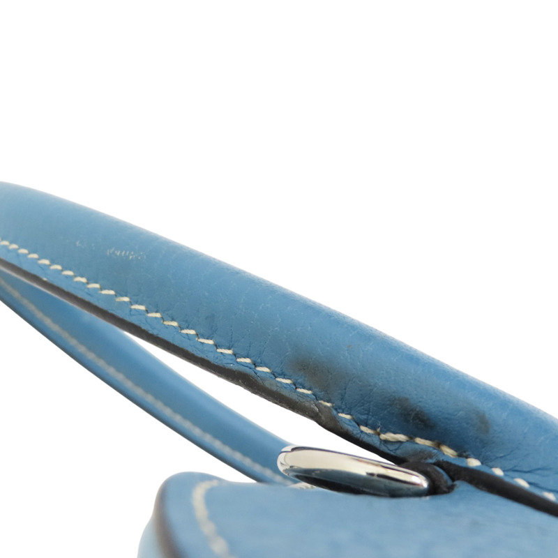 牛仔藍 Togo牛皮 Blue Bolide31 两用包 T刻【HERMES 愛馬仕】 Bleu Jean-16