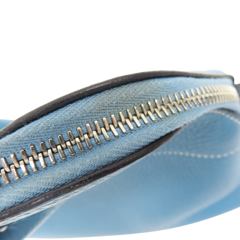 牛仔藍 Togo牛皮 Blue Bolide31 两用包 T刻【HERMES 愛馬仕】 Bleu Jean-18