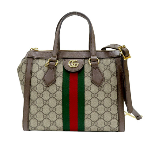 烏木色 GG Supreme 帆布 Ophidia Small 兩用包 547551【GUCCI 古馳】 #547551