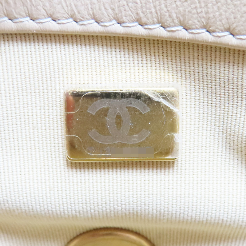 米色 羊皮 19 26cm 肩背包 AS1160【CHANEL 香奈兒】 AS1160-7