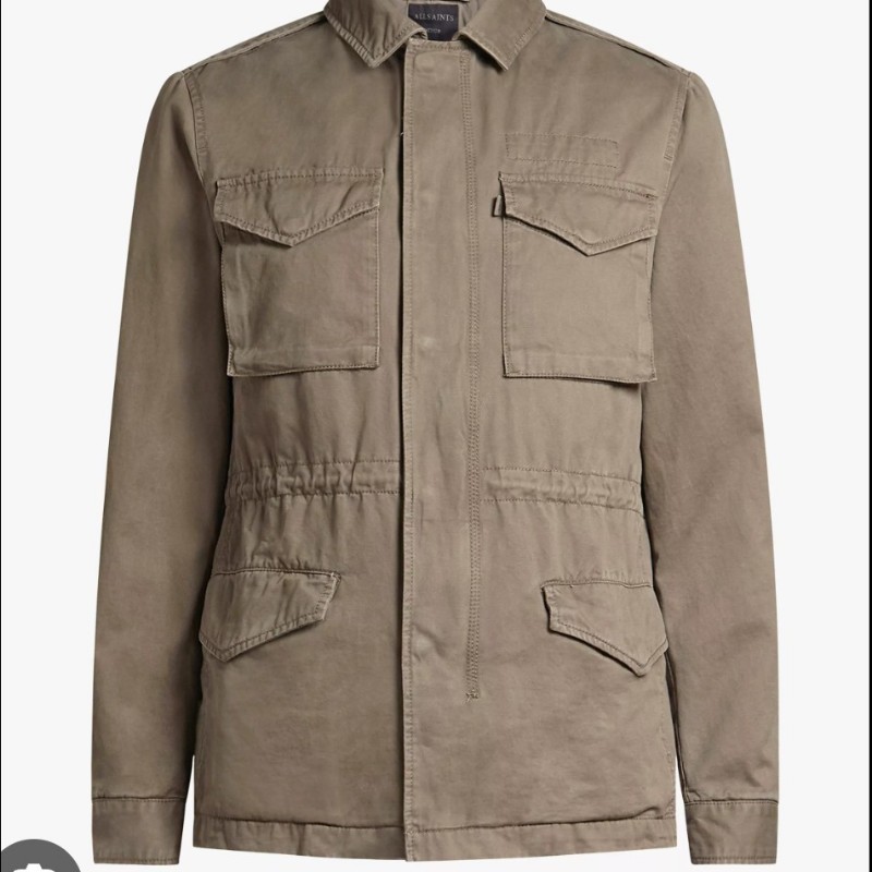 Allsaints 軍綠 M65 軍裝外套 短大衣 男S-1