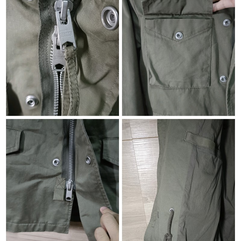 Allsaints 軍綠 M65 軍裝外套 短大衣 男S-6