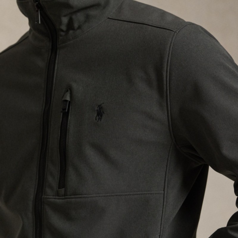 Polo Ralph Lauren RL 灰色 軟殼外套 男XS-3