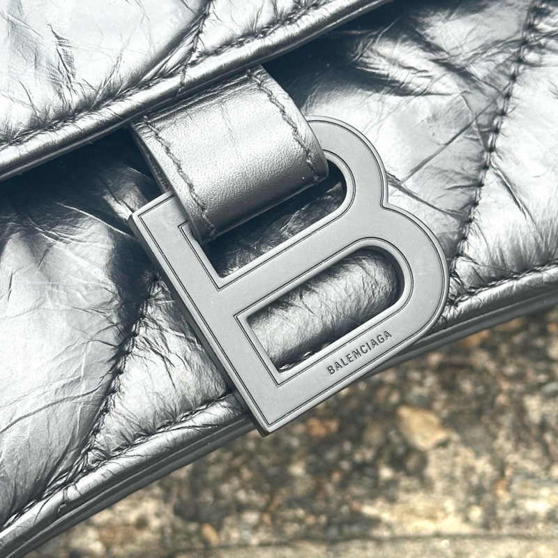 Balenciaga so black 沙漏鏈條包-3
