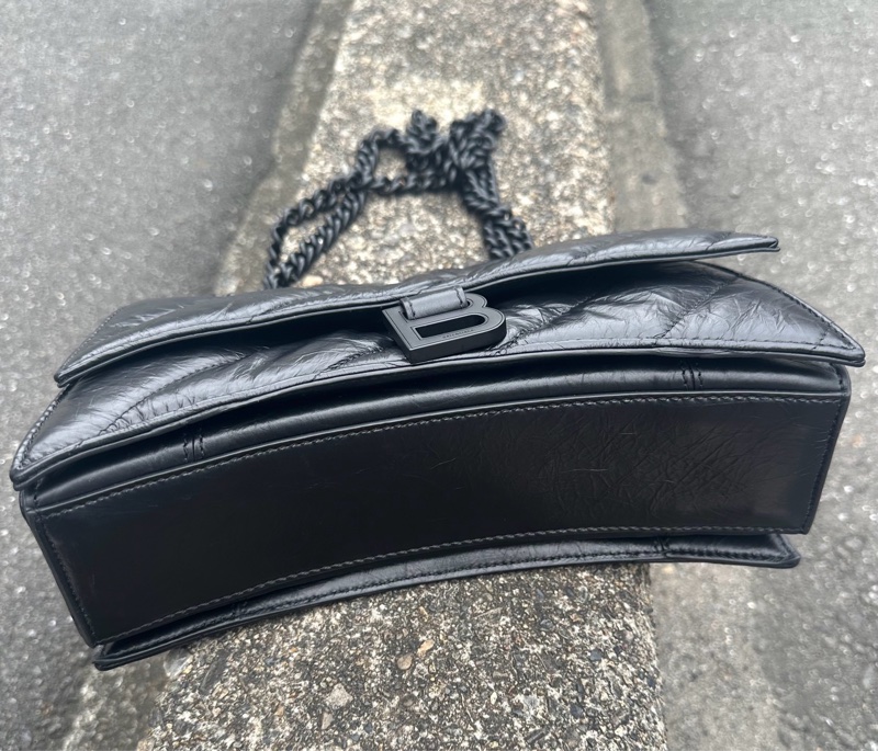 Balenciaga so black 沙漏鏈條包-7
