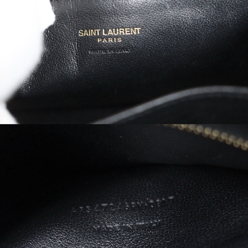 YSL Cabas 灰金手提肩背包-13