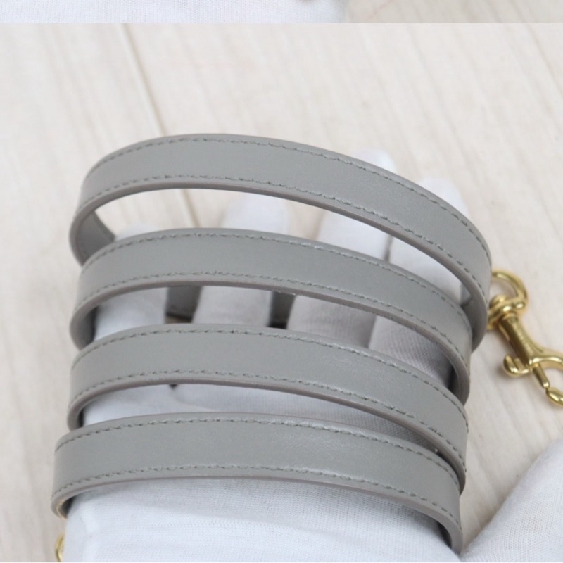 YSL Cabas 灰金手提肩背包-15