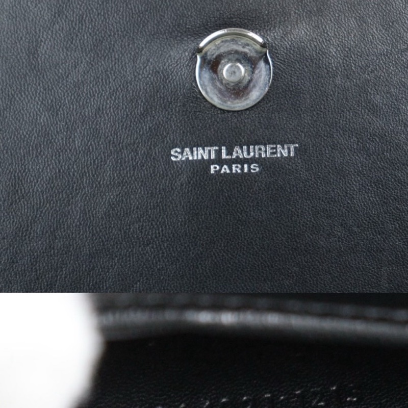 YSL Kate 牛仔藍鏈條包-12