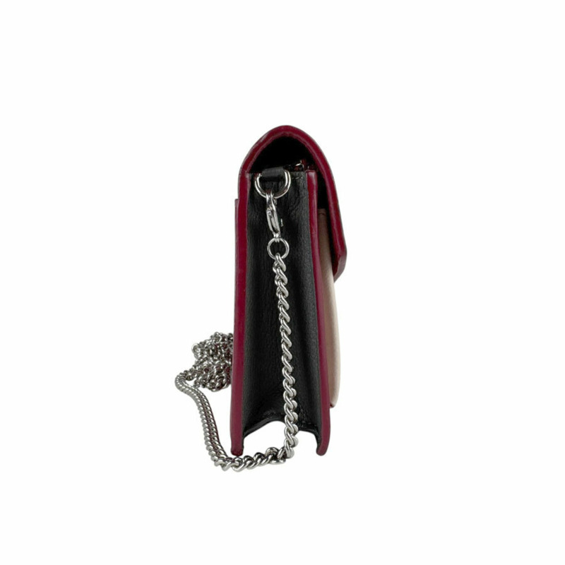 Louis Vuitton Lockme 鏈條皮夾,皮革,Riduvan x Etain Creme,女士,M63470 z7137-1