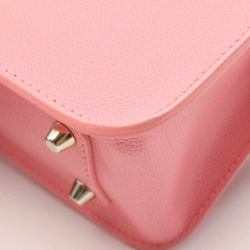 Furla METROPOLIS MINI Metropolis 單肩包 皮革 粉紅色 二手 女款-5