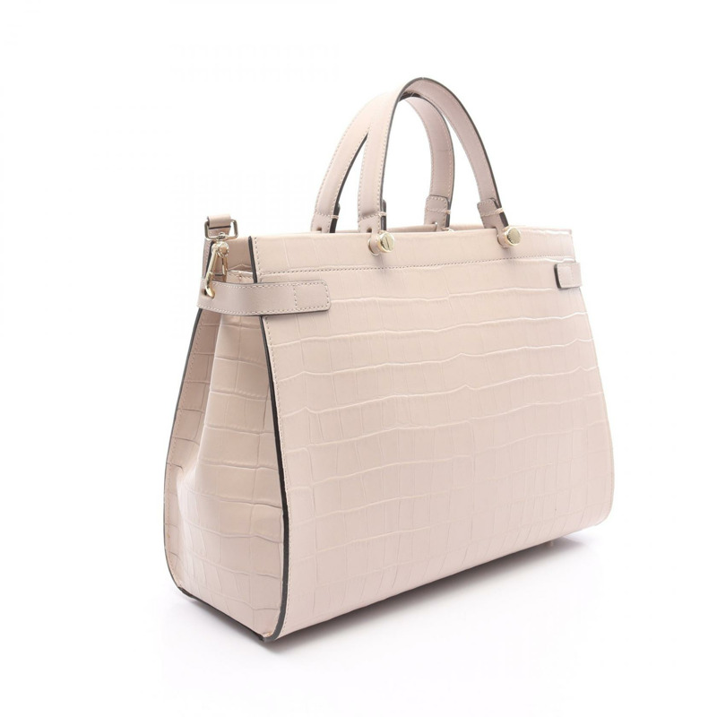 Furla LADY 托特包 單肩包 斜背包 1033864 皮革 粉紅色 二手 女款-1