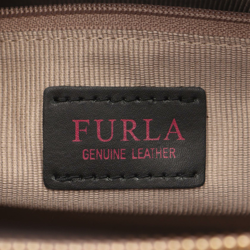 Furla LADY 托特包 單肩包 斜背包 1033864 皮革 粉紅色 二手 女款-3