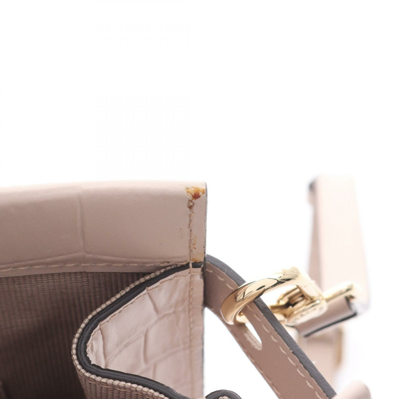 Furla LADY 托特包 單肩包 斜背包 1033864 皮革 粉紅色 二手 女款-4
