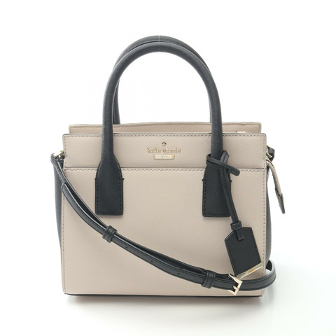 Kate Spade Cameron Street 迷你肩背包 PXRU6669 皮革米色二手
