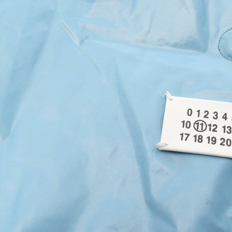 Maison Margiela ANIME PRINT 手提包 PVC 塗佈帆布 藍色 二手 女士-4