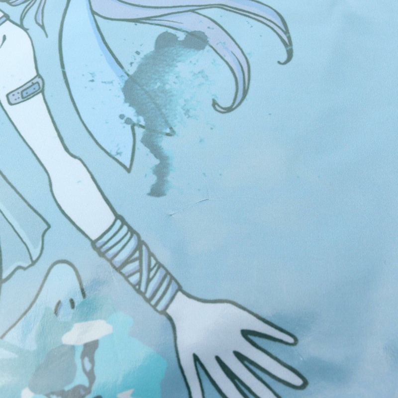 Maison Margiela ANIME PRINT 手提包 PVC 塗佈帆布 藍色 二手 女士-7