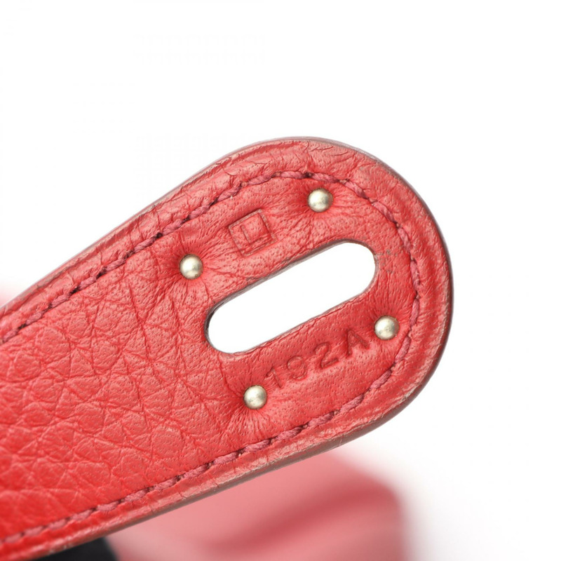 HERMES Lindy 30 單肩包 L Taurillon Clemence 紅色 garance 二手 SHW-4