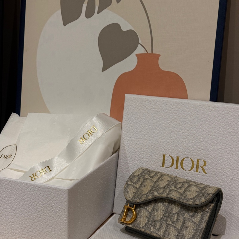 Dior Saddle Bloom 卡夾-18