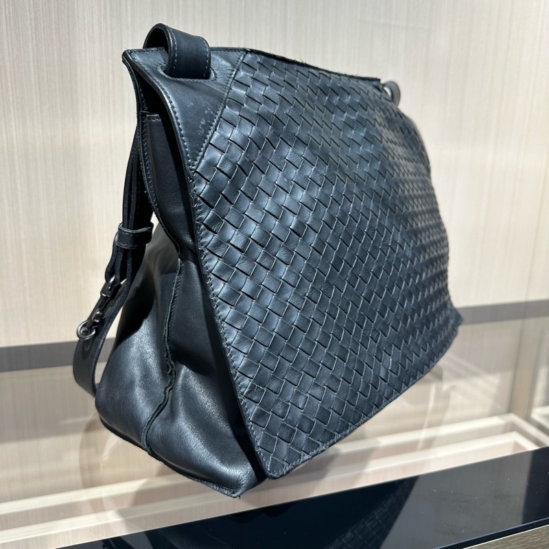 Bottega Veneta葆蝶家 BV 编织 信封包斜挎单肩包-1