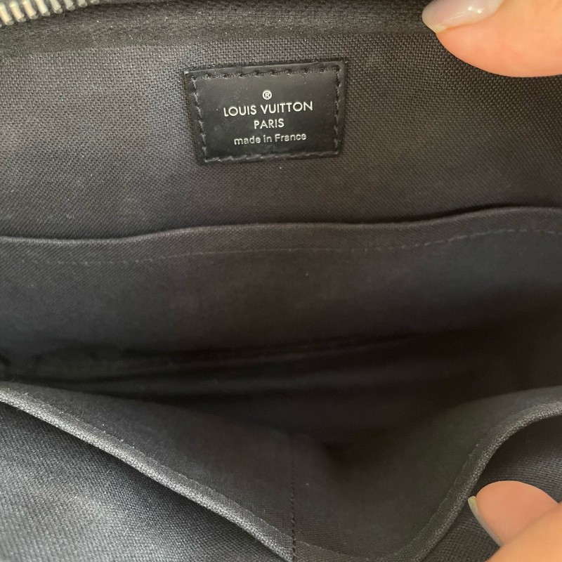 Louis Vuitton N41289 黑色棋盤格胸包腰包-6