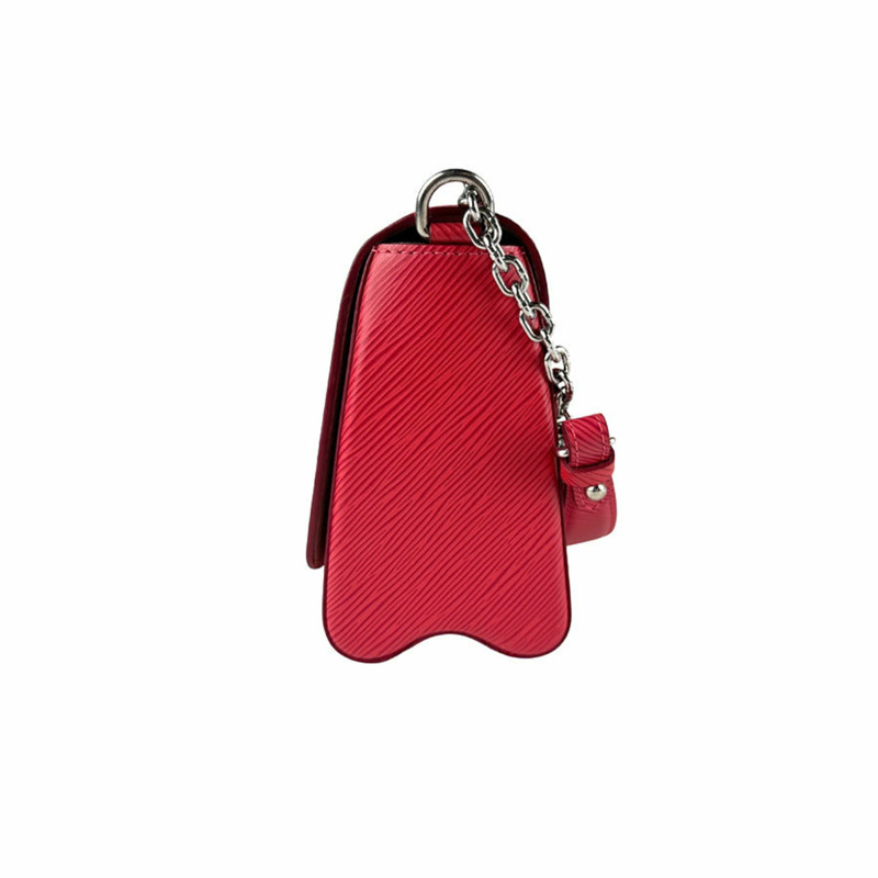Louis Vuitton Epi Twist MM 紅色皮革肩背包,女士,z7153-1
