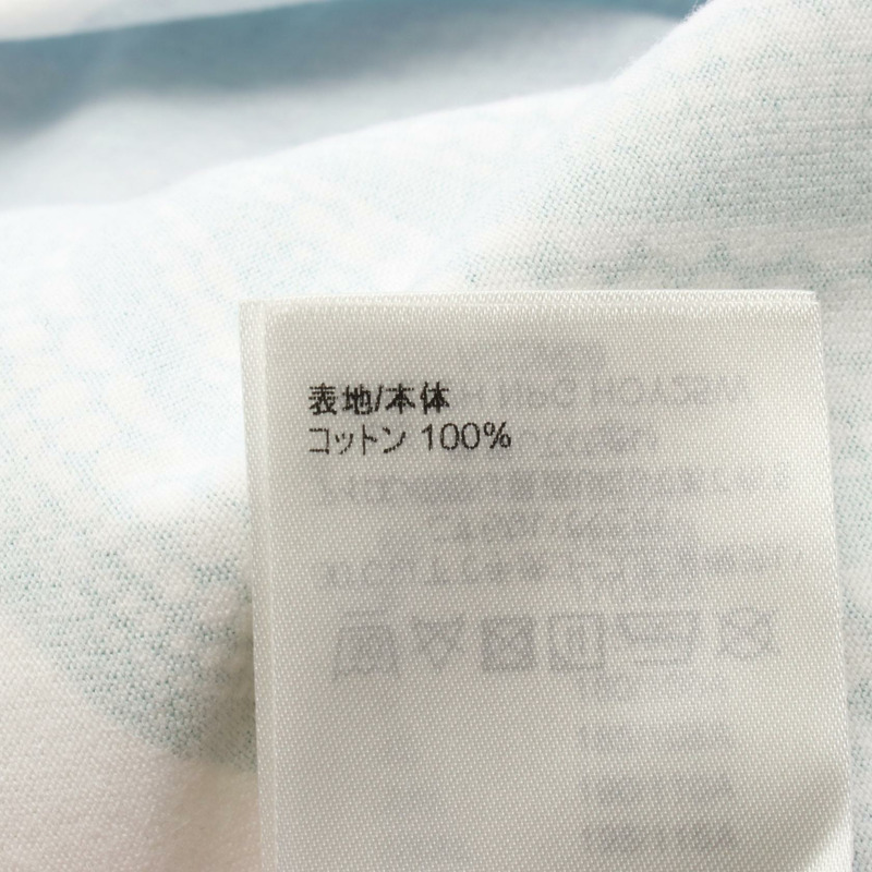 LOUIS VUITTON LV YK 南瓜印花 T 卹 HOY25W 棉白色二手 XXL 碼-3