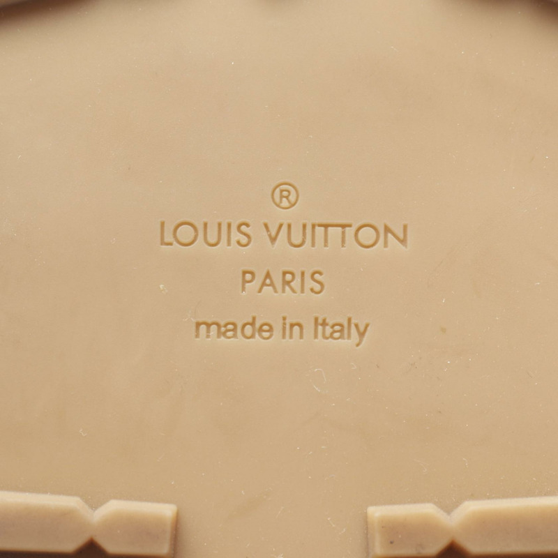 LOUIS VUITTON LV NBA Aves Line 運動鞋皮革米色二手男款 #8.5 LV-5