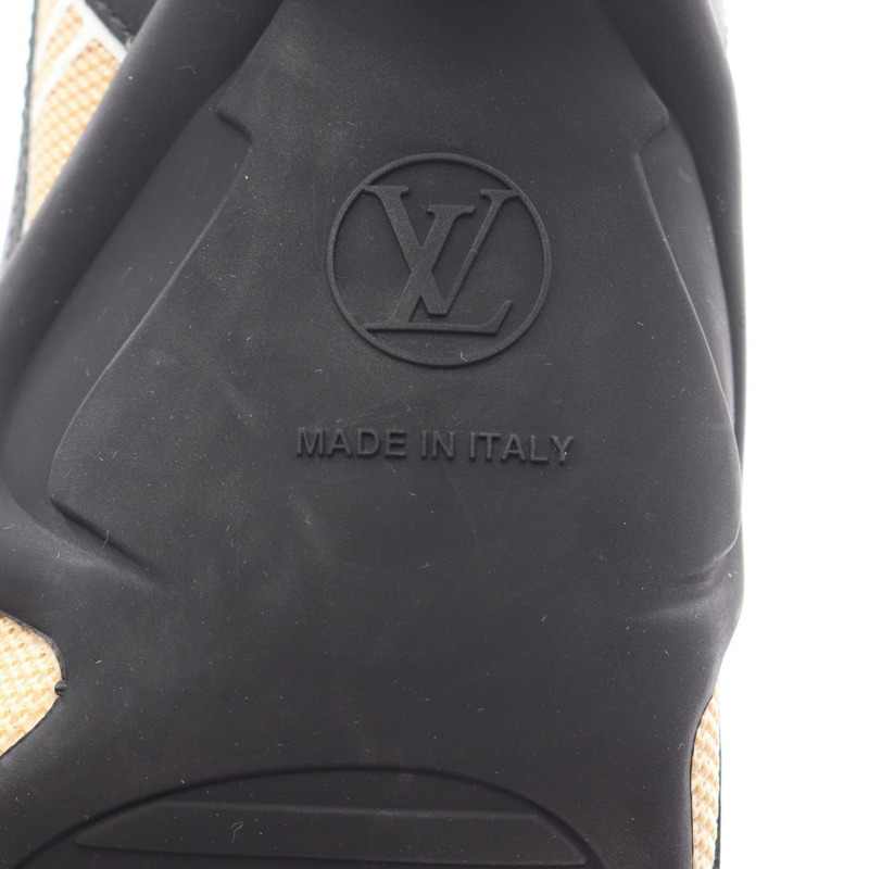 LOUIS VUITTON Arclight 系列高跟鞋 MA1201 皮革米色黑色二手 #36.5 LV-6