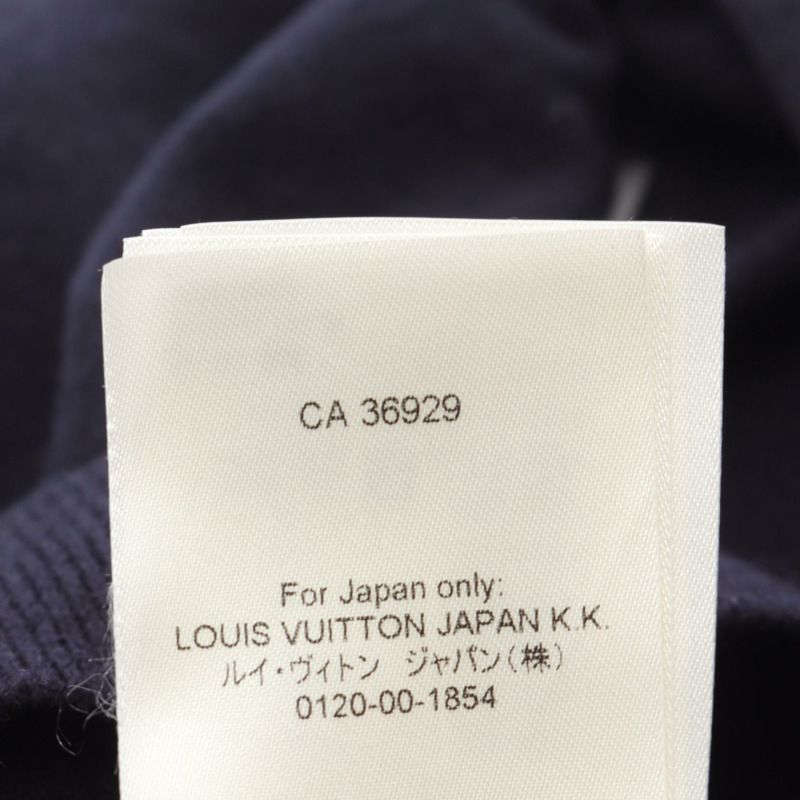 LOUIS VUITTON NIGO 嵌花提花龍圖案針織衫羊絨衫 L 碼 LV-6