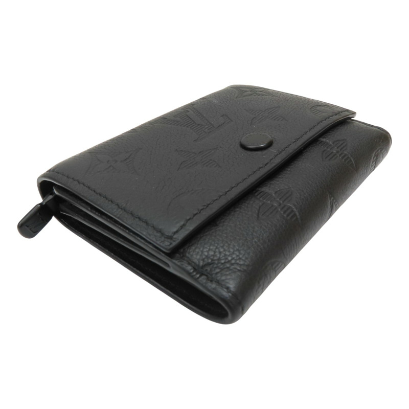 黑色 原花牛皮 Victor Wallet 三折 短夾 M12635【LOUIS VUITTON LV 路易威登】 M12635-2