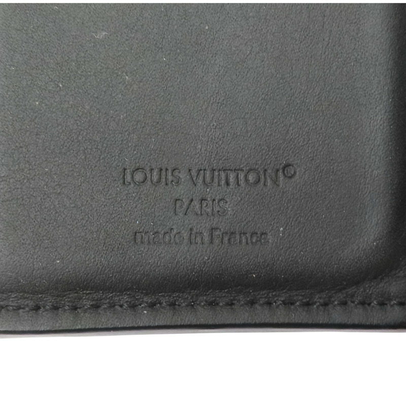 黑色 原花牛皮 Victor Wallet 三折 短夾 M12635【LOUIS VUITTON LV 路易威登】 M12635-8