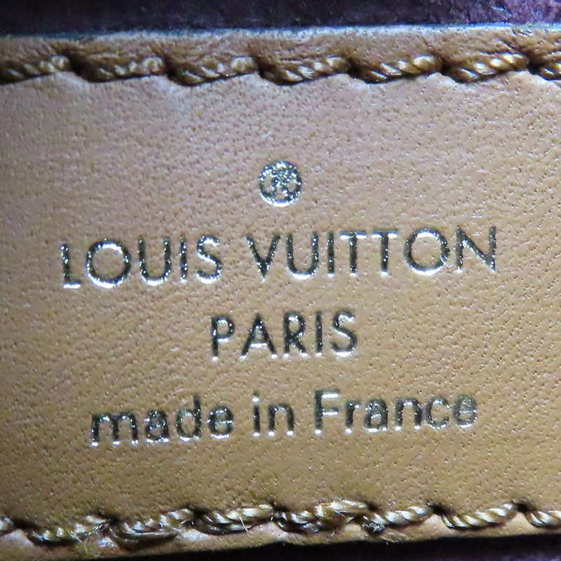 酒紅色 帆布 Petit Sac Plat 1854 肩背包 M69846 [LV Louis Vuitton 路易威登] M69846-6