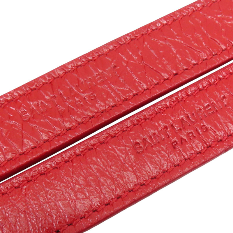 紅色牛皮 Baby Niki 肩背包 533037 [SAINT LAURENT YSL 聖羅蘭] 533037-17