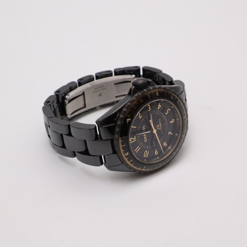CHANEL J12 Calibre 12.1型機芯限量腕錶 - 黑金38mm-5
