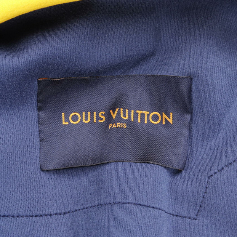 LOUIS VUITTON 拉鍊口袋束腰連身裙 RW222B FED FNJD72 棉絲二手女士 LV-2